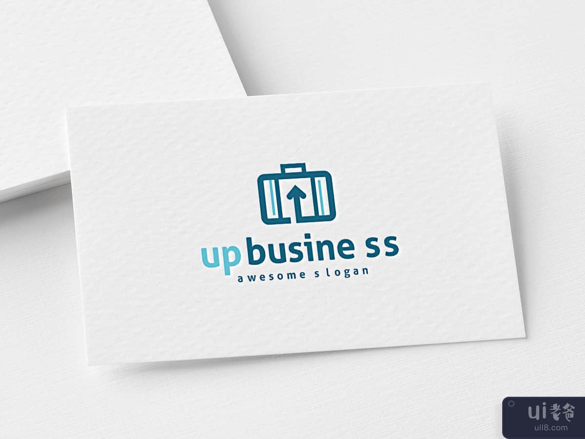 Up Business Logo Template