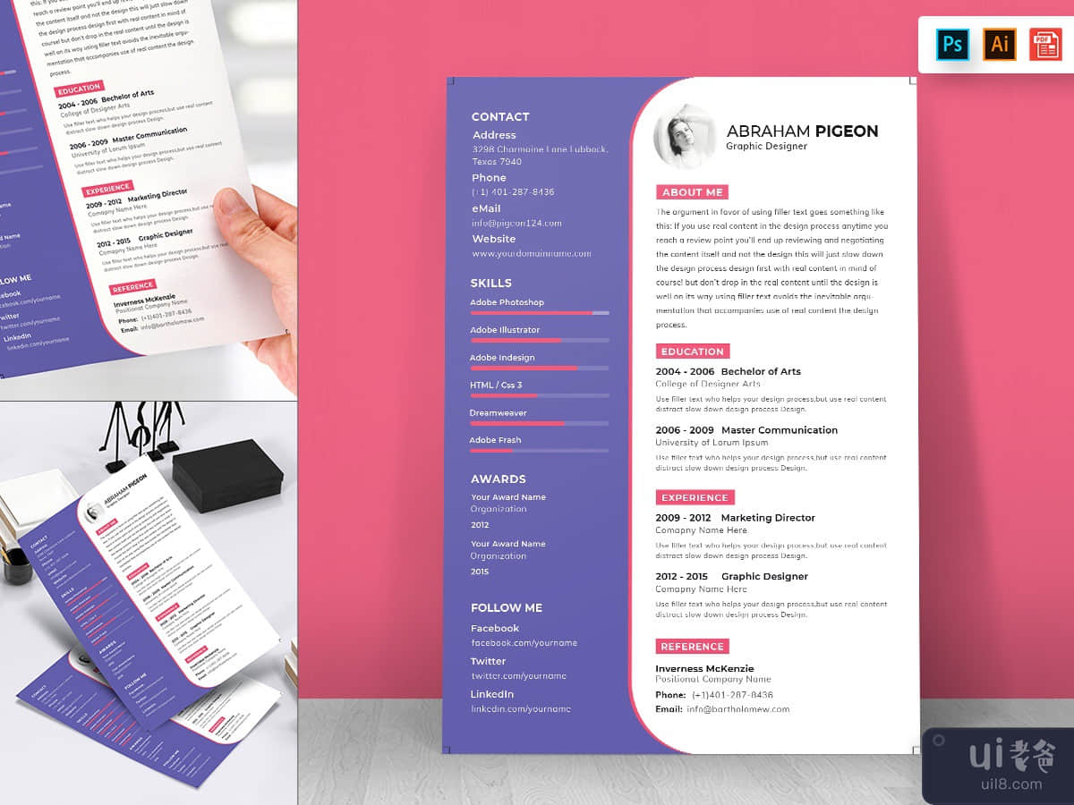 Resume CV Template-46