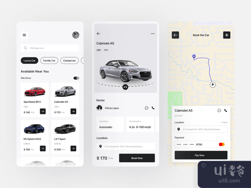 Carent - Car Rental Mobile App