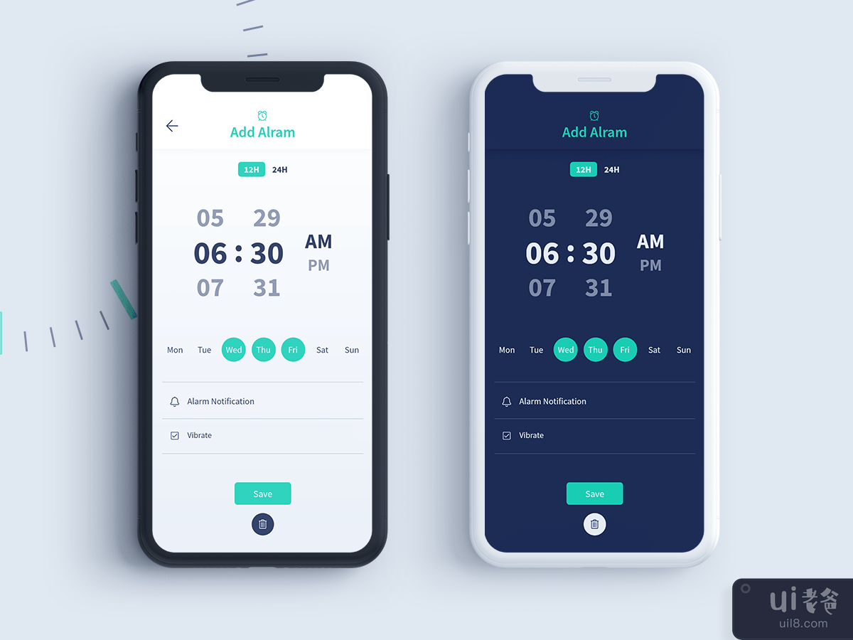 时钟应用重新设计挑战(Clock App Redesign Challenge)插图