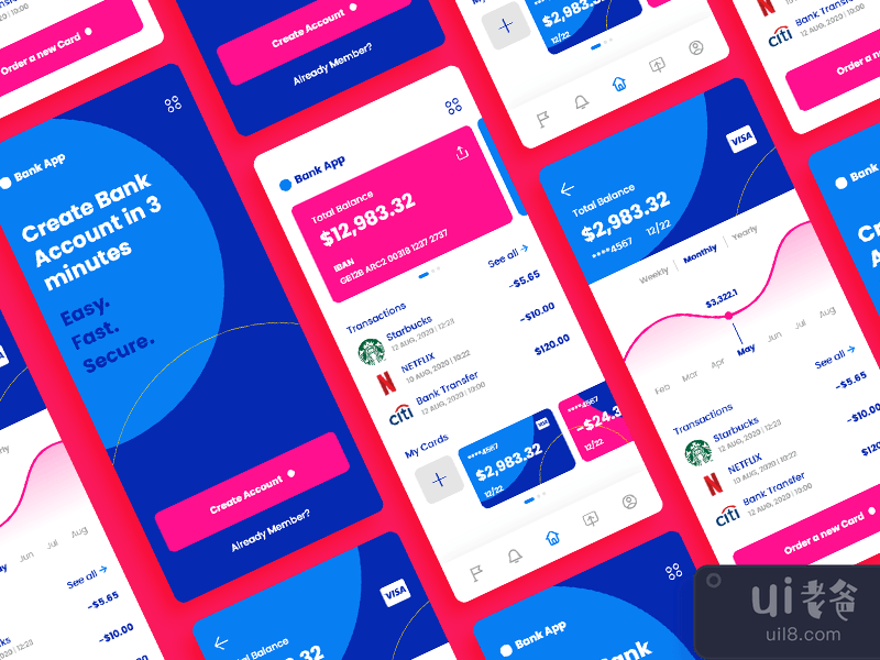 Bank App Ui Concept