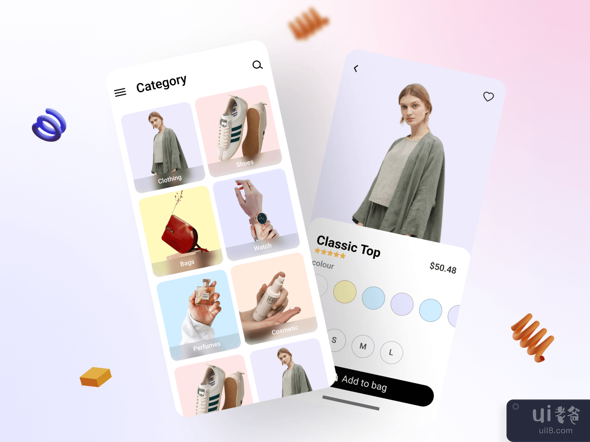 时尚服饰电商APP(fashion clothing e-commerce app)插图