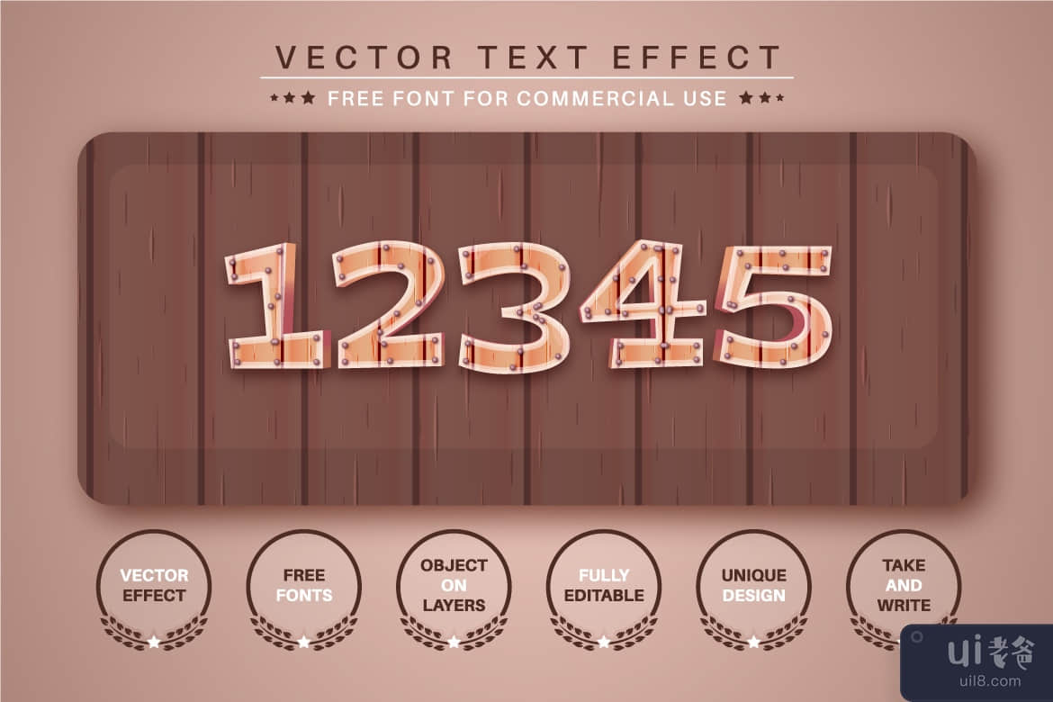 Tavern - 可编辑的文字效果，字体样式(Tavern -  Editable Text Effect, Font Style)插图4