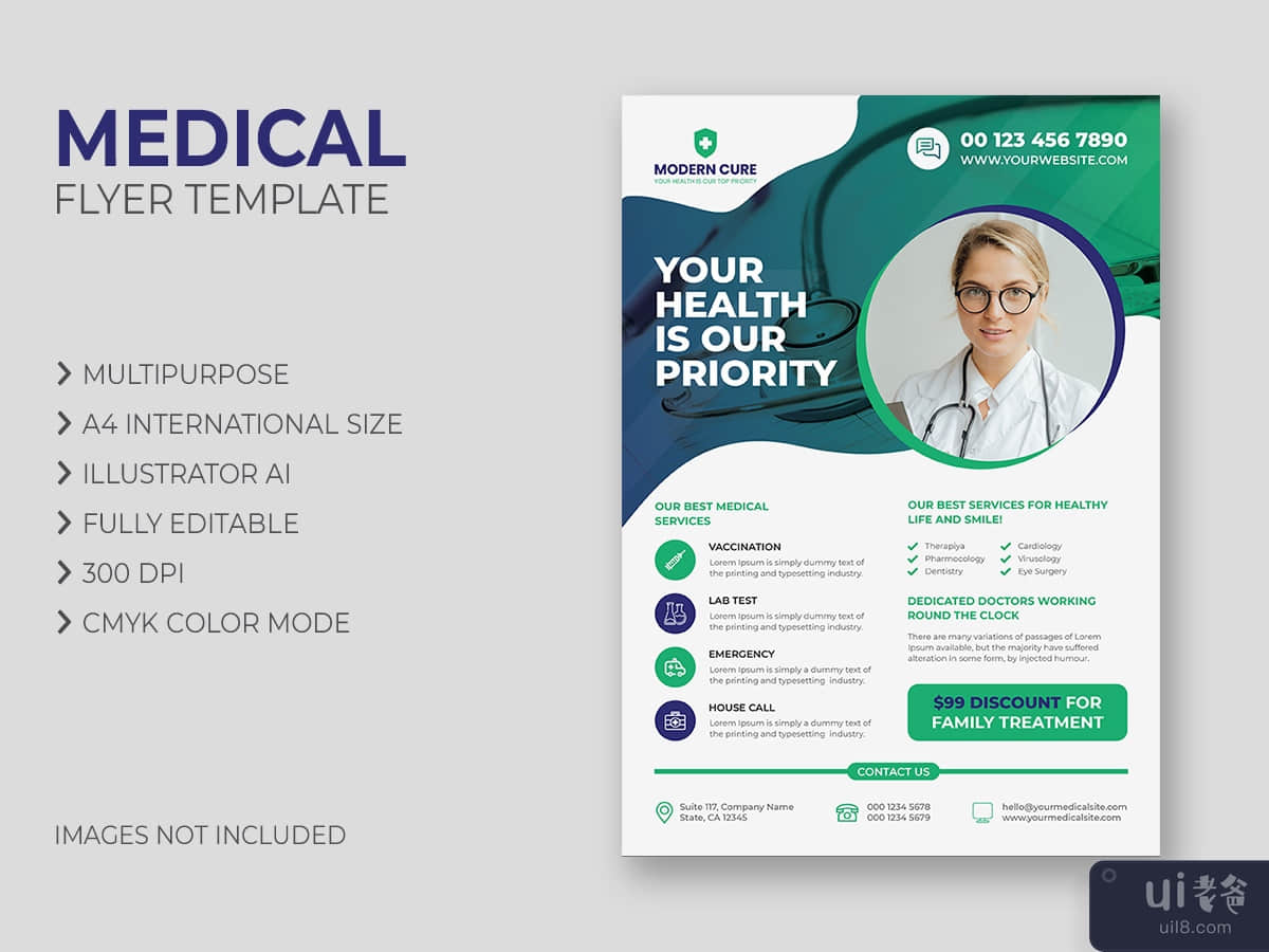 Medical_Health Flyer Template