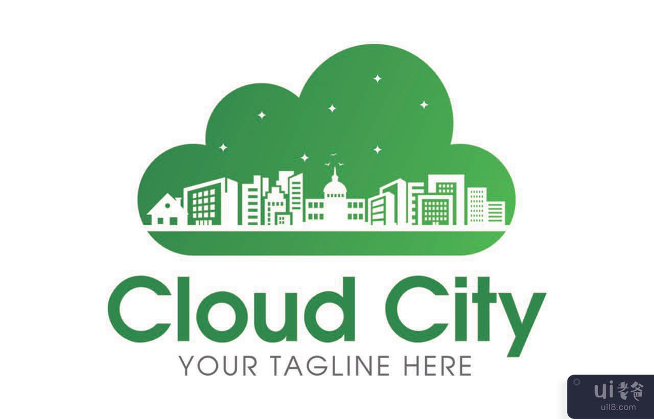 云城标志(Cloud City Logo)插图1