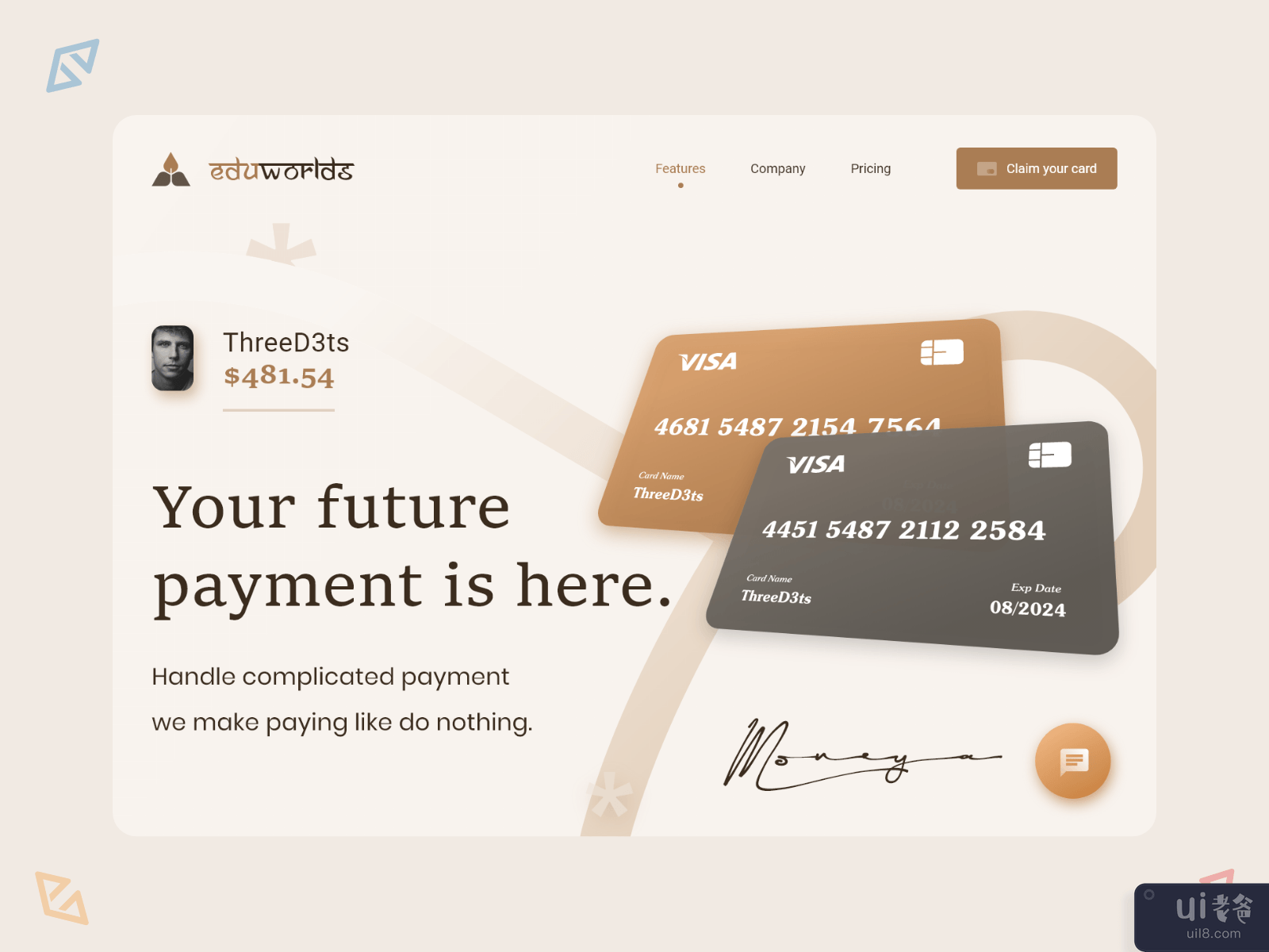 银行业务 - 您未来的付款就在这里(Banking - Your future payment is here)插图