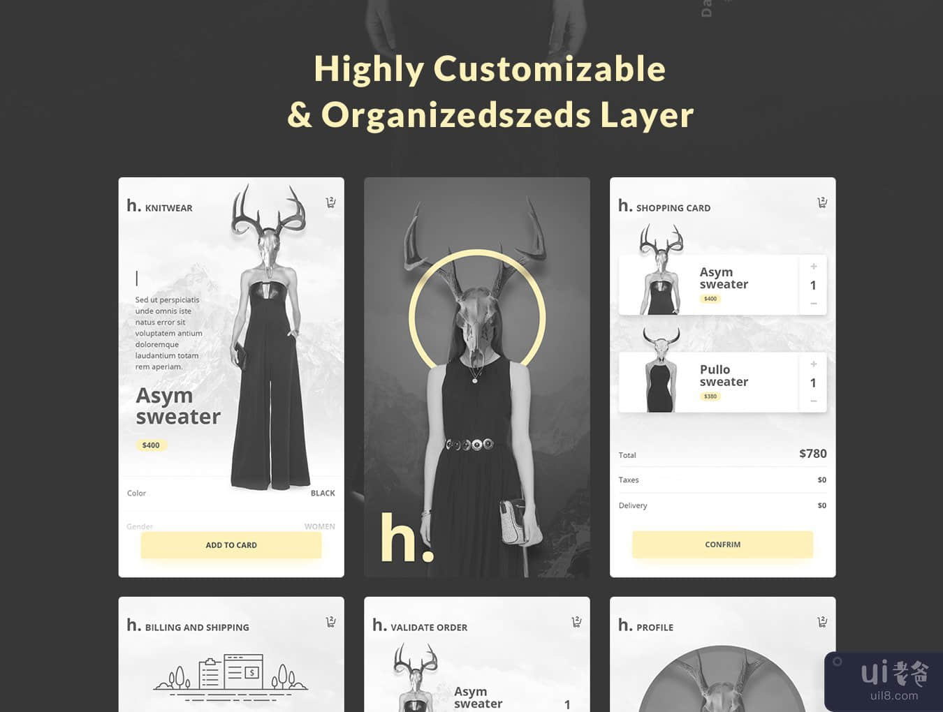 Hobi时尚应用程序设计(Hobi Fashion App Design)插图4