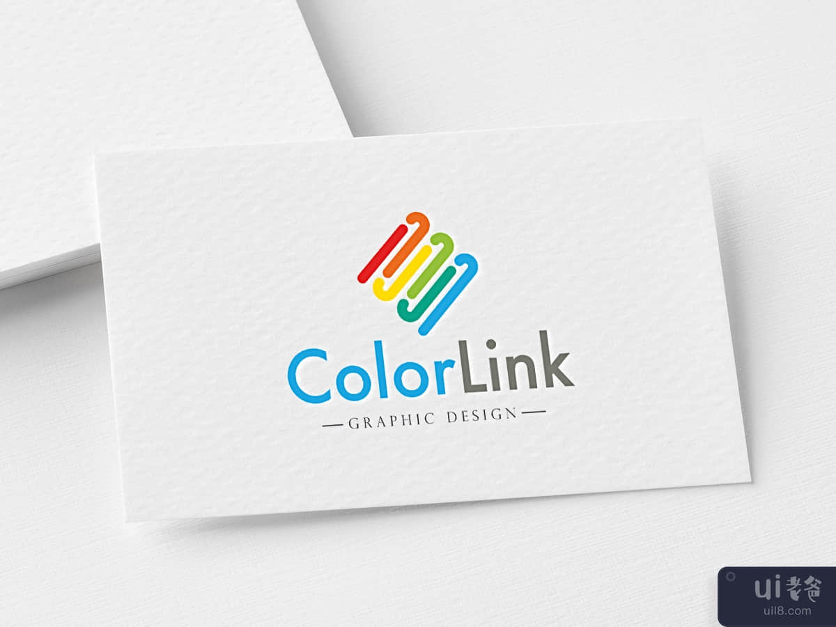 Color Link Logo Template
