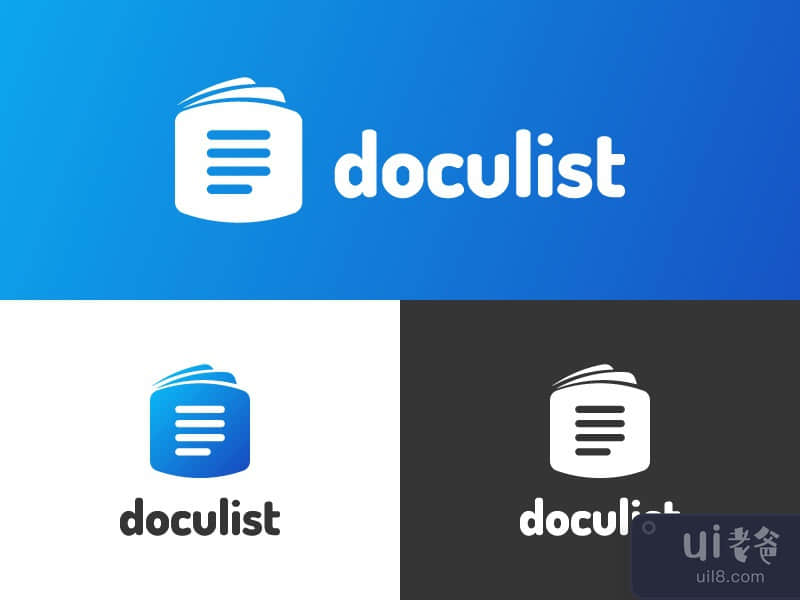 Doculist Logo Design