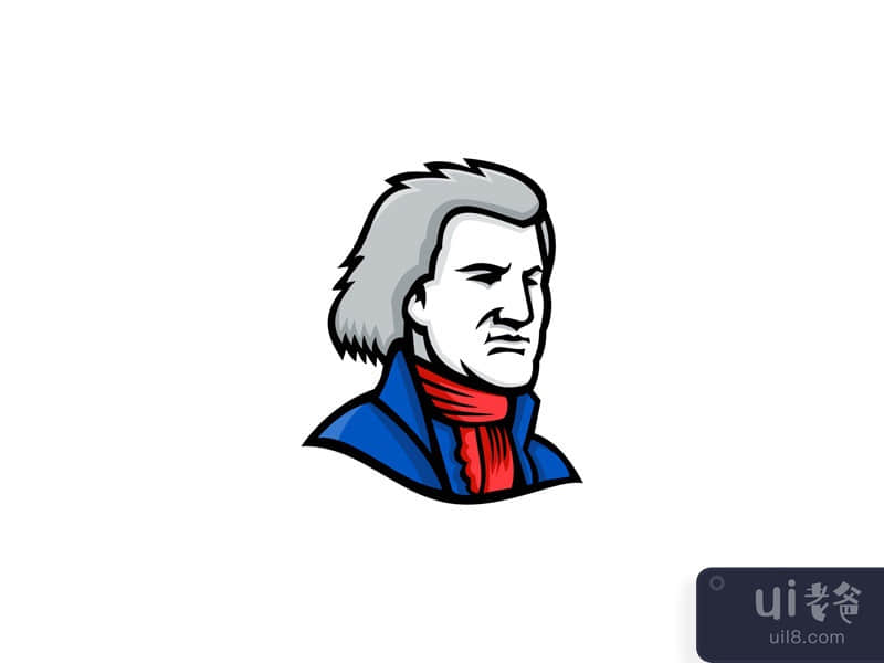 Thomas Jefferson Mascot
