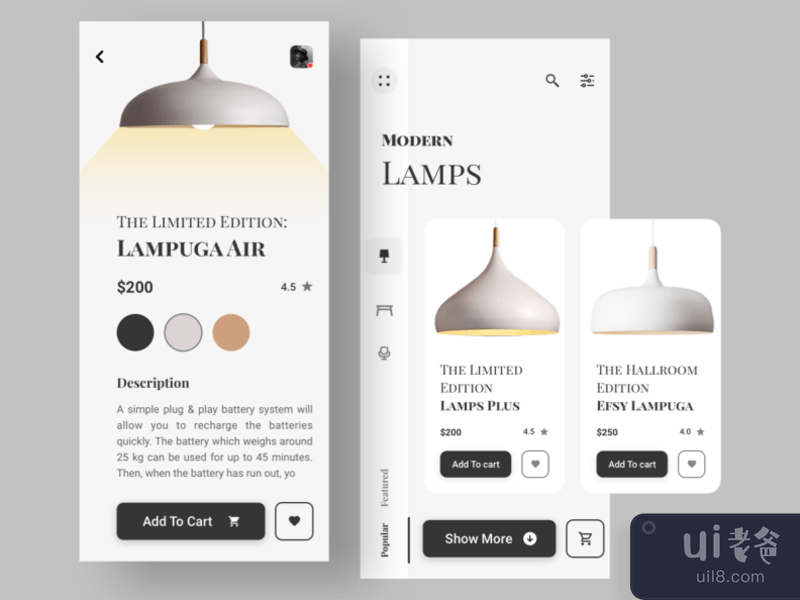 Lamp App Concept