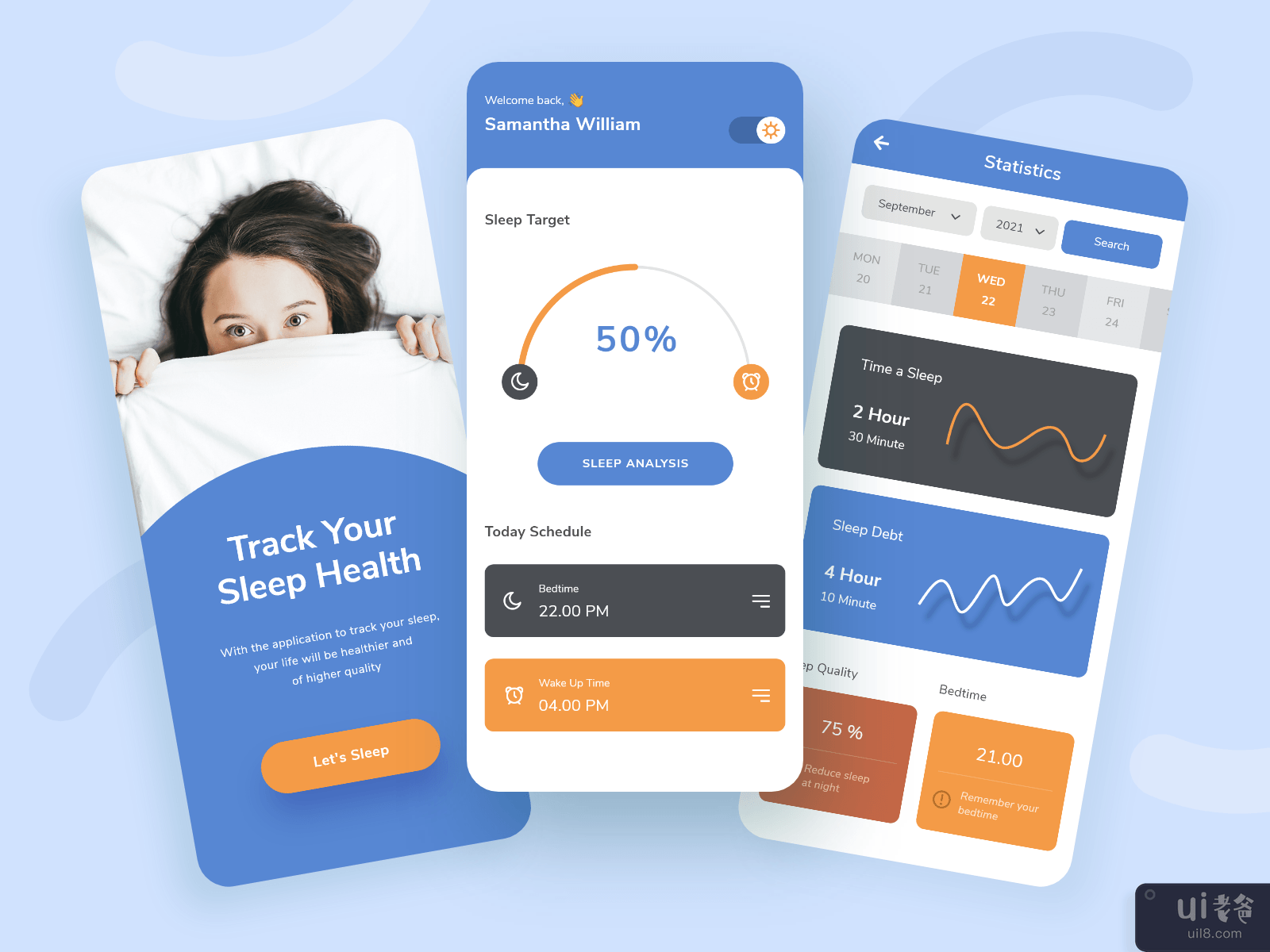 Simple Sleep Tracker App