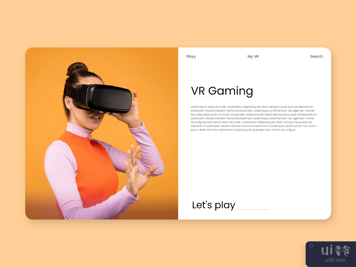 VR Web Concept 