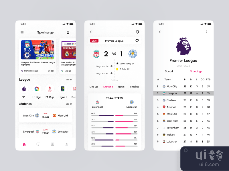 Football Mobile Apps