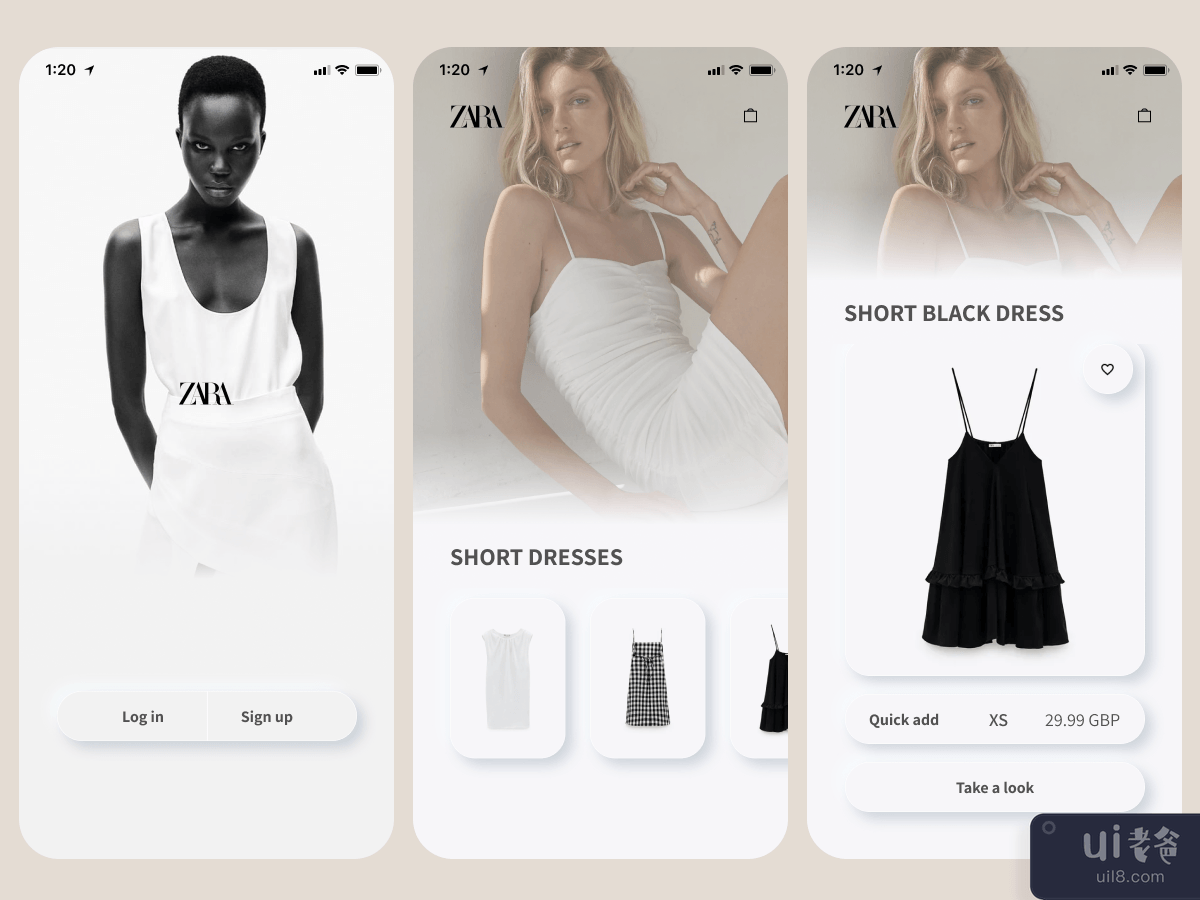 Zara 应用重新设计 2020(Zara App Redesign 2020)插图2