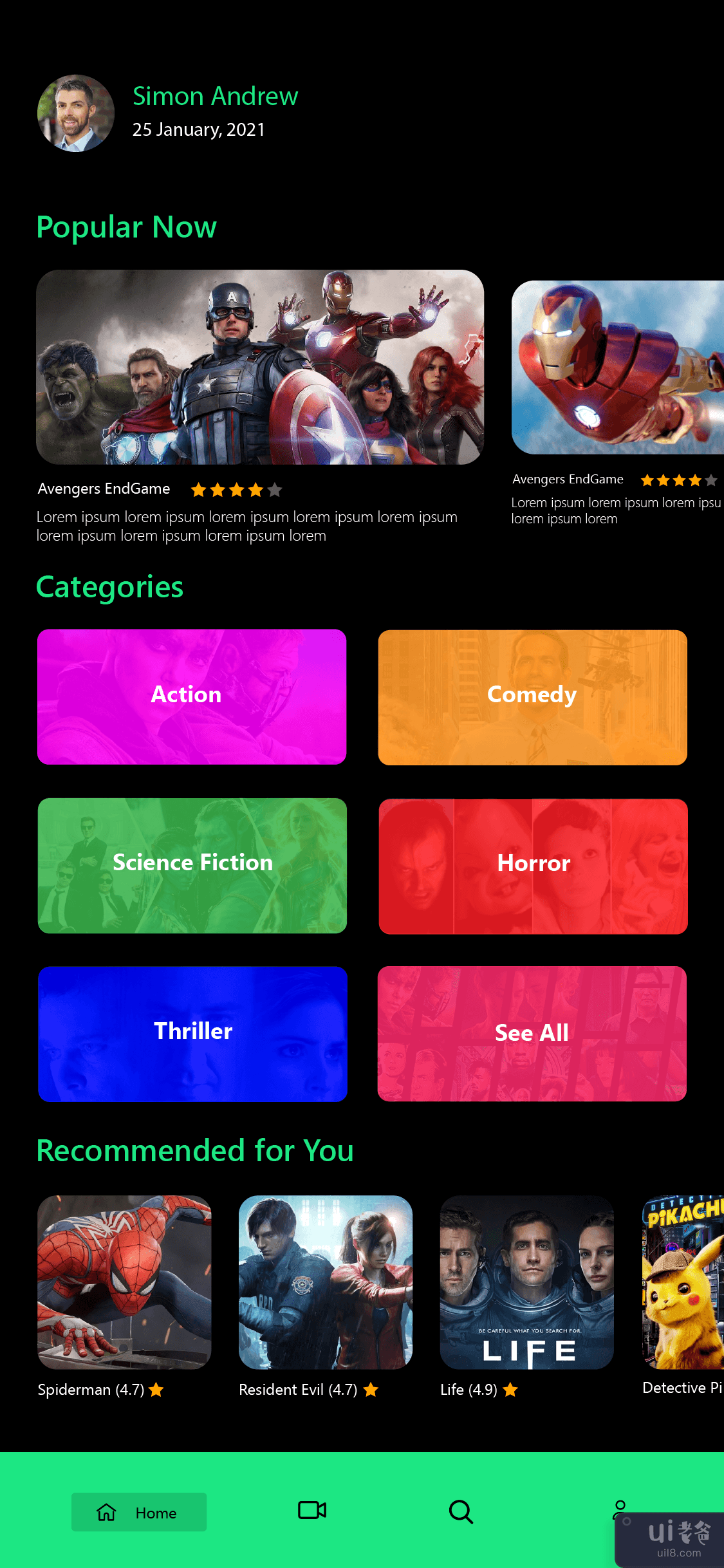 Hulu 应用重新设计(Hulu App Redesign)插图