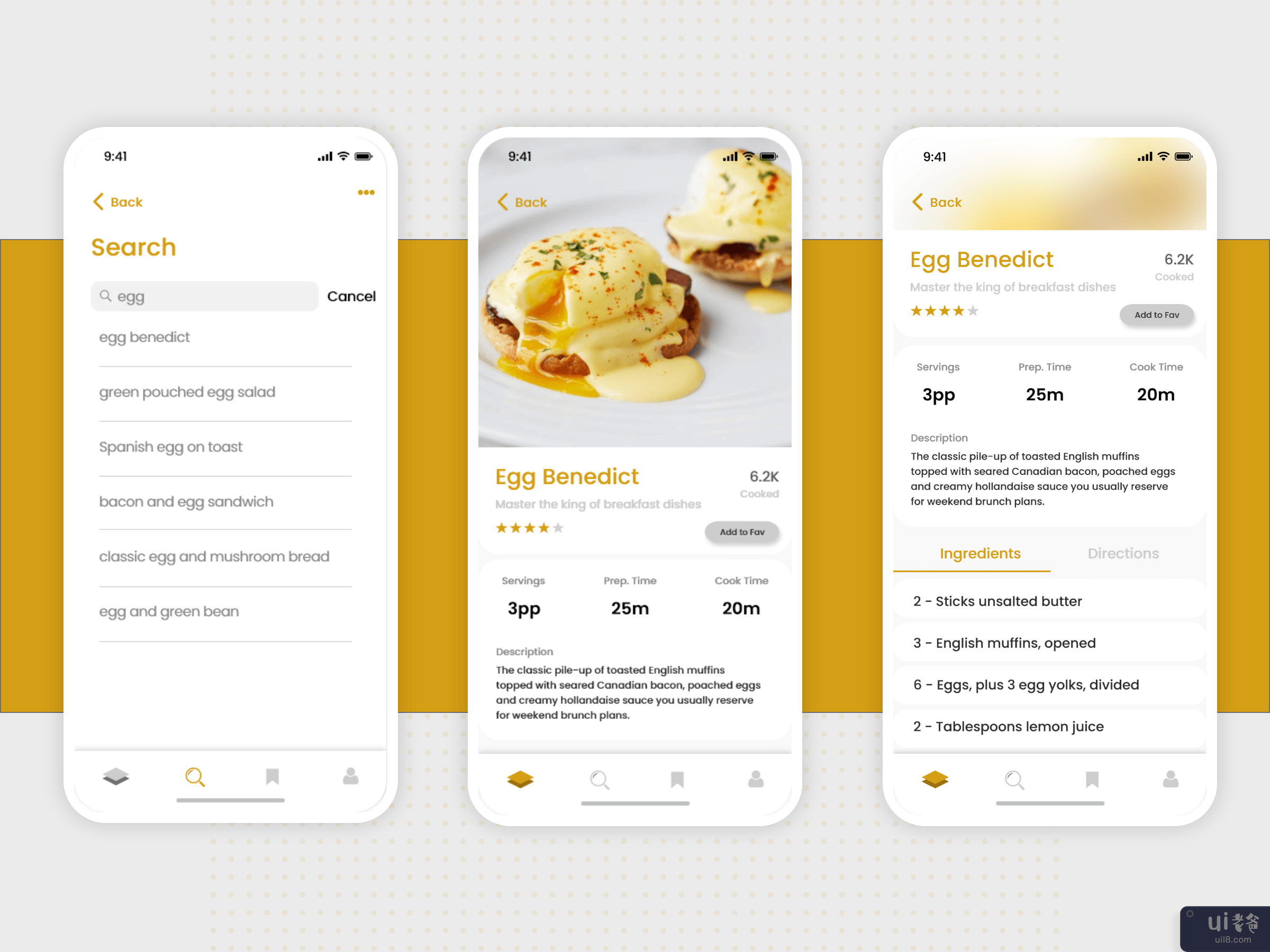 餐厅食谱应用程序(Restaurant Recipe App)插图3