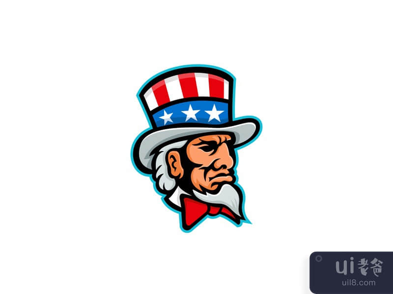 Uncle Sam Mascot