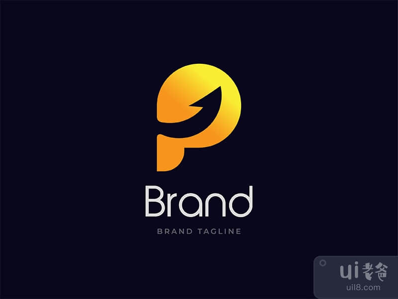 Letter P Brand Logo