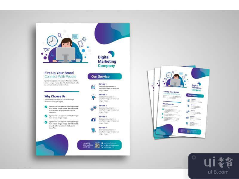 Flyer Template Company Brand