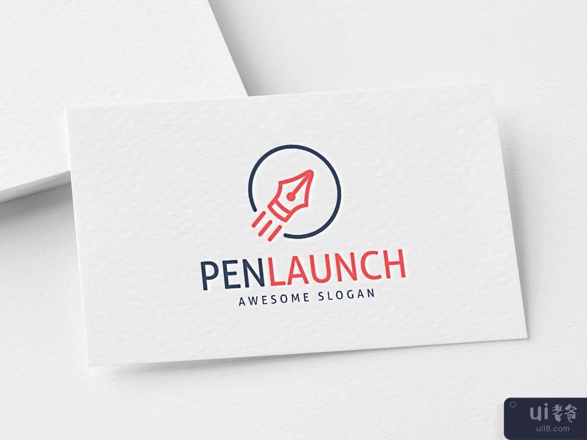 Pen Launch Logo Template