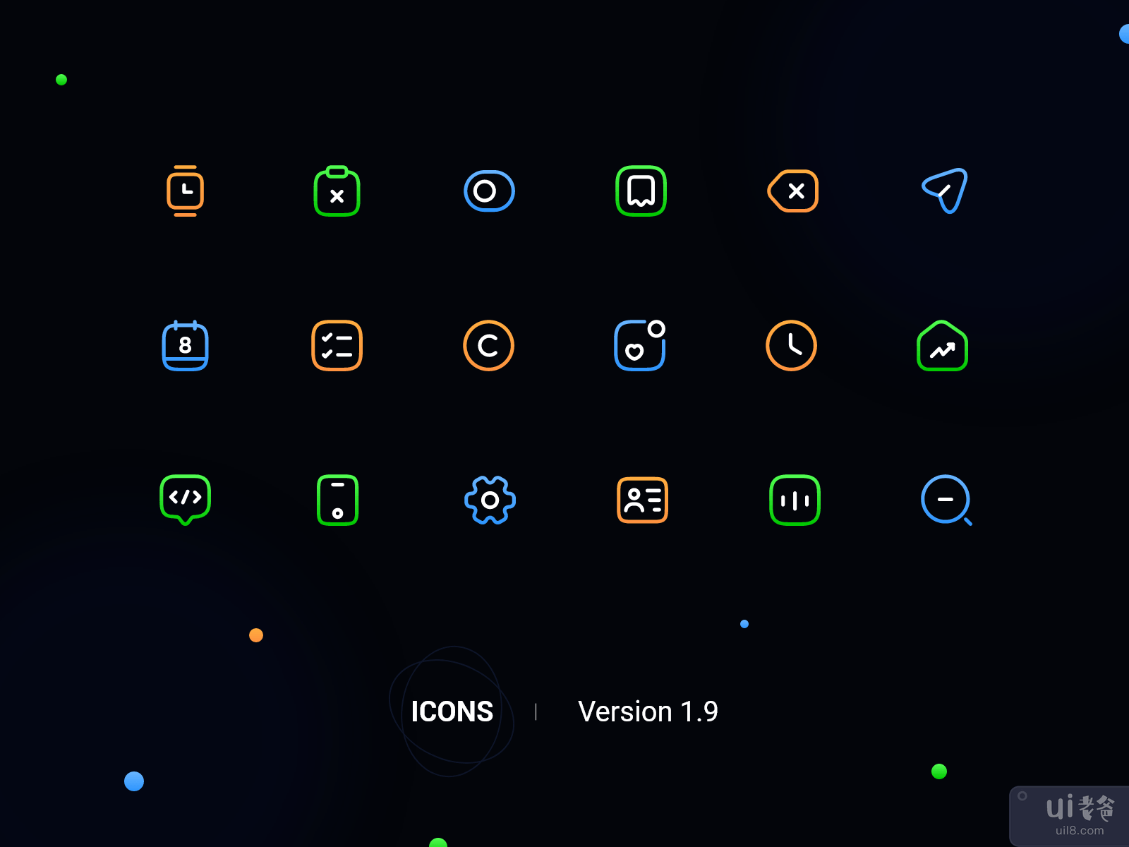 图标版本 1.9(Icons Version 1.9)插图