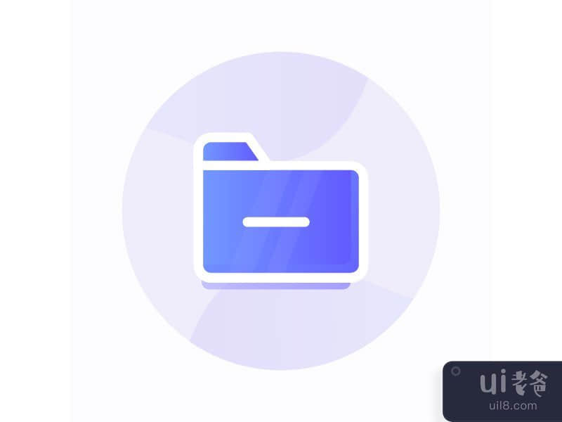 文件夹最小图标(Folder min icon)插图