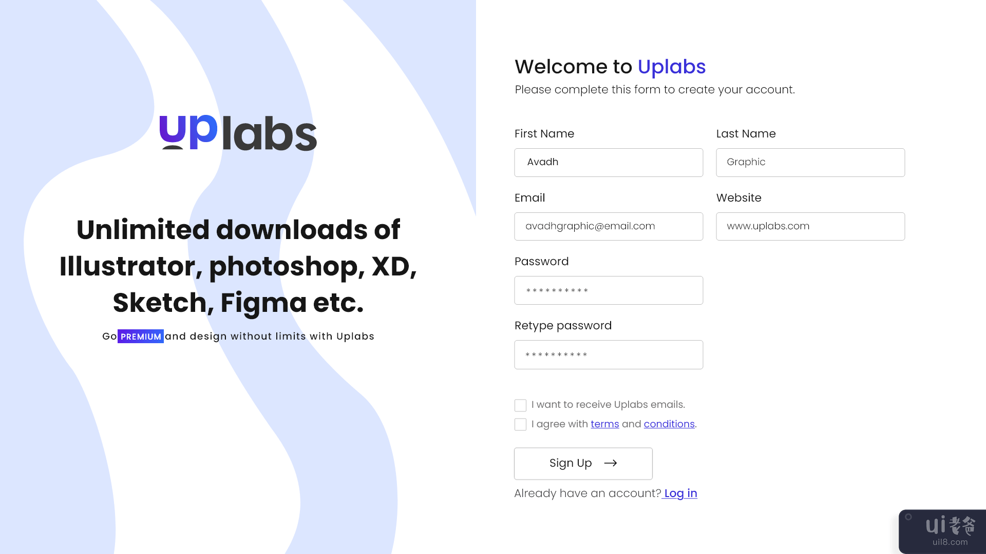 Uplabs 登录网络(Uplabs sign in web)插图