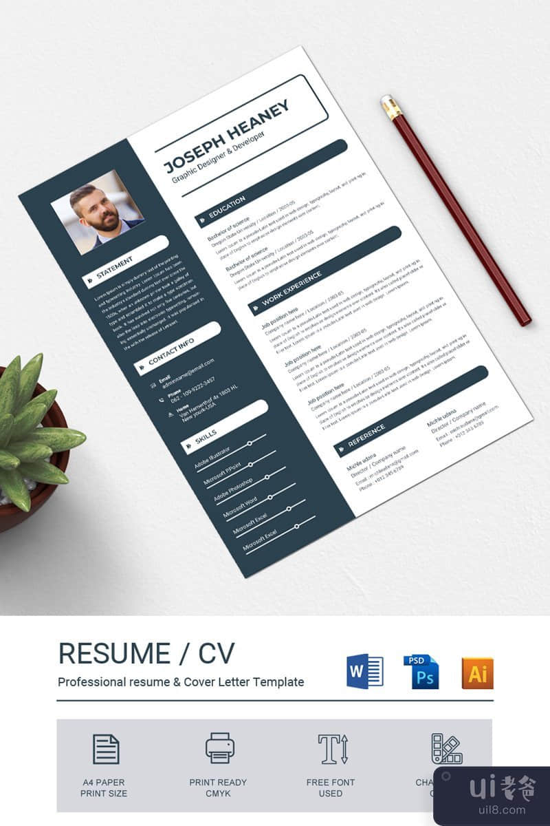 简历模板(Resume Template)插图2