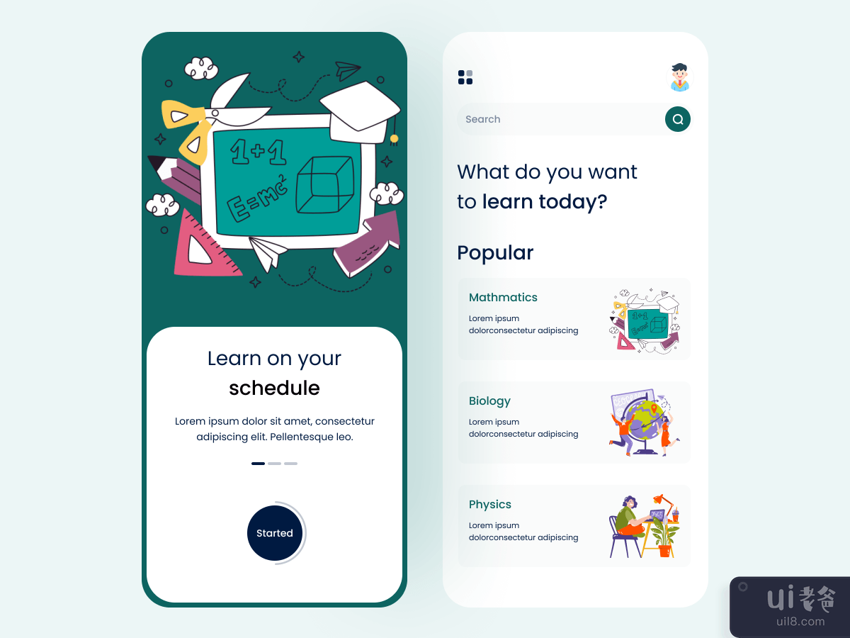 E- learning App