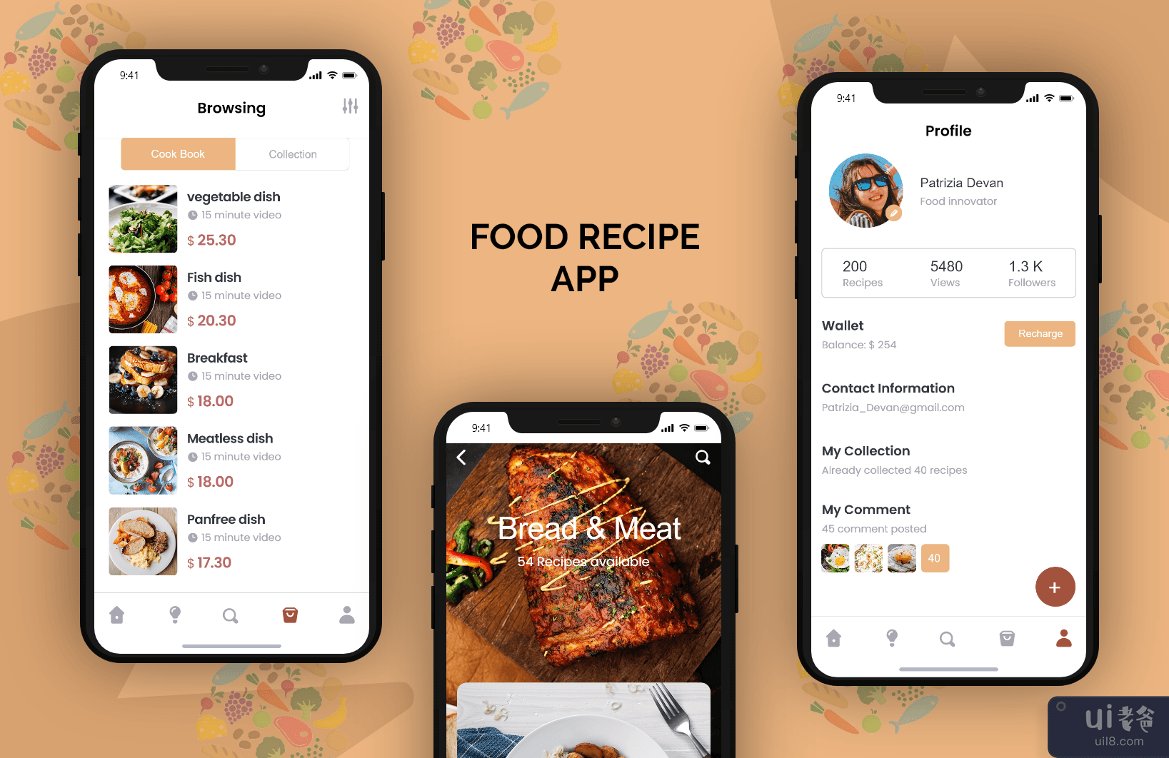 食物食谱应用程序(Food Recipe App)插图3