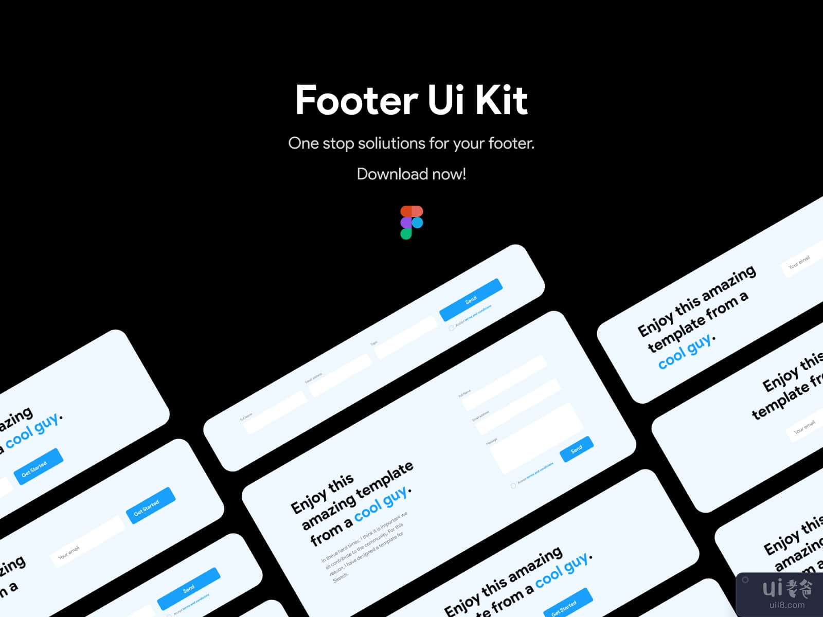 Footer Web Ui kit