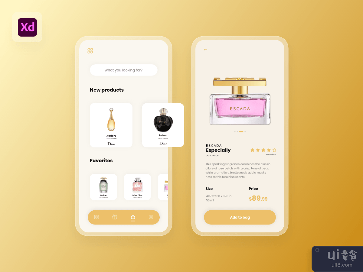 Perfume Shop App Exploration
