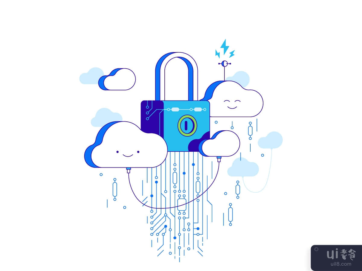 Security cloud storage