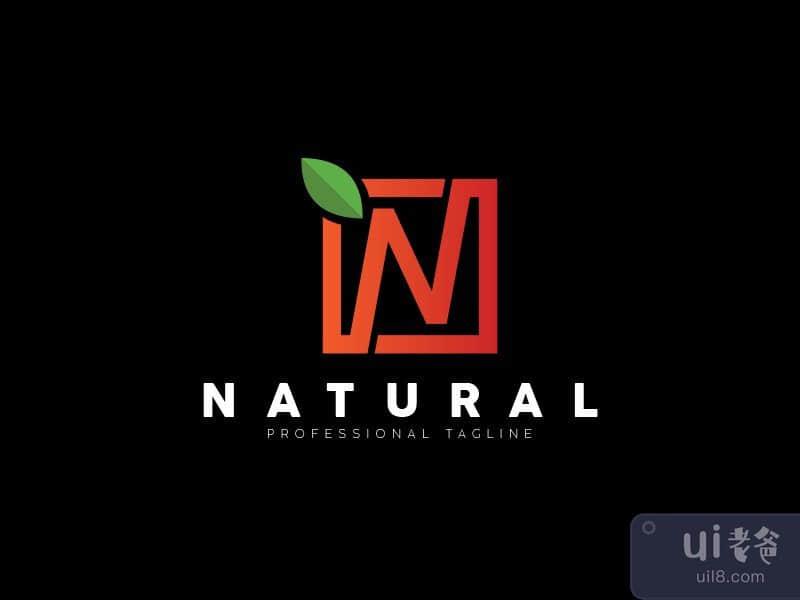 Natural N Letter Logo