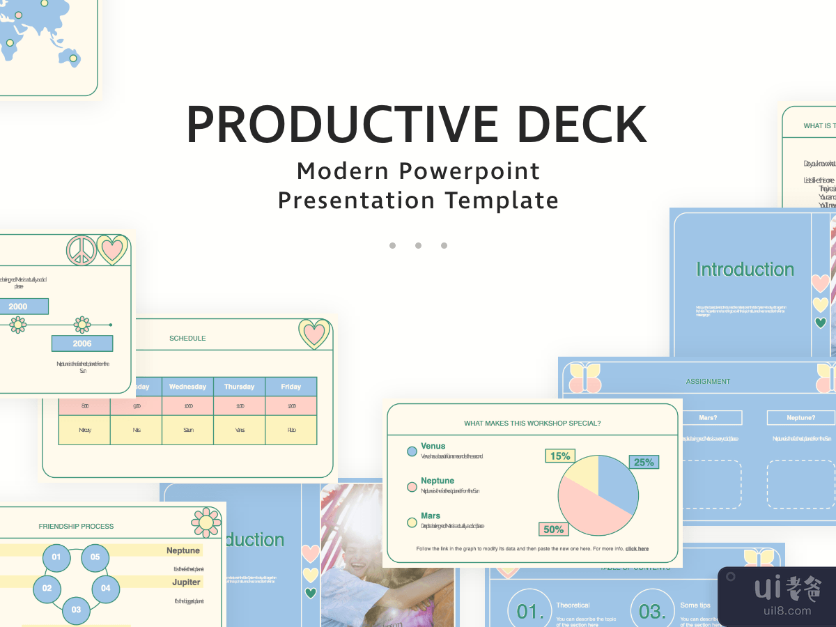 Productive PowerPoint Presentation Template