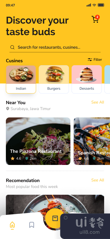 食品订购应用程序(Food Ordering App)插图