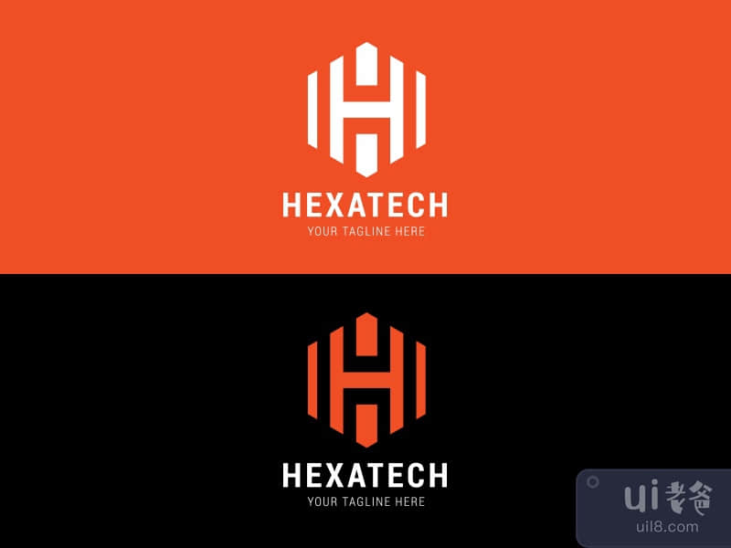 Modern & Creative Hexagon H Letter Logo Icon Design