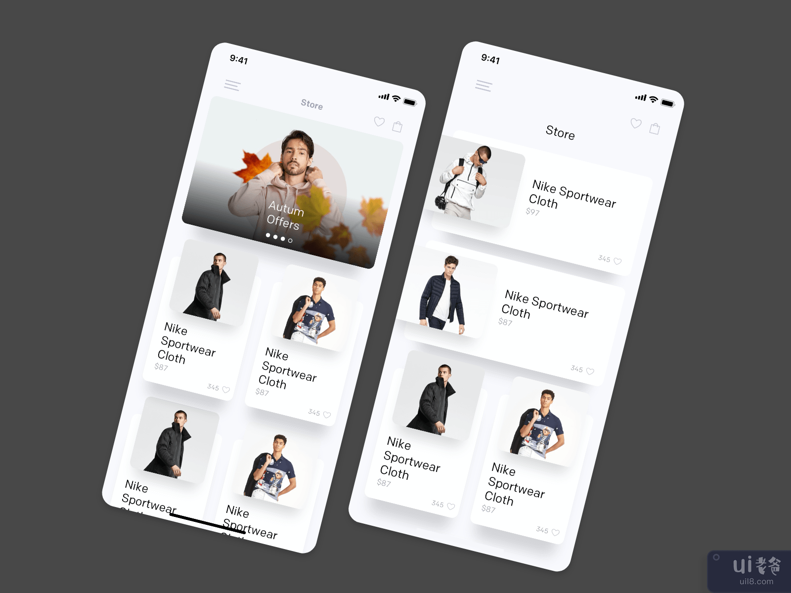 E-commerce App Home Screen