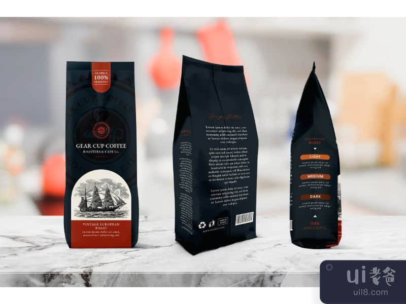 Packing Template Coffee 36