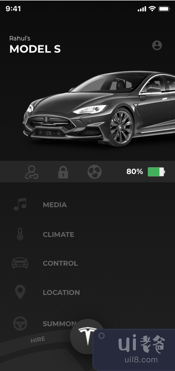 特斯拉 RoboTaxi 应用概念(Tesla RoboTaxi App Concept)插图3