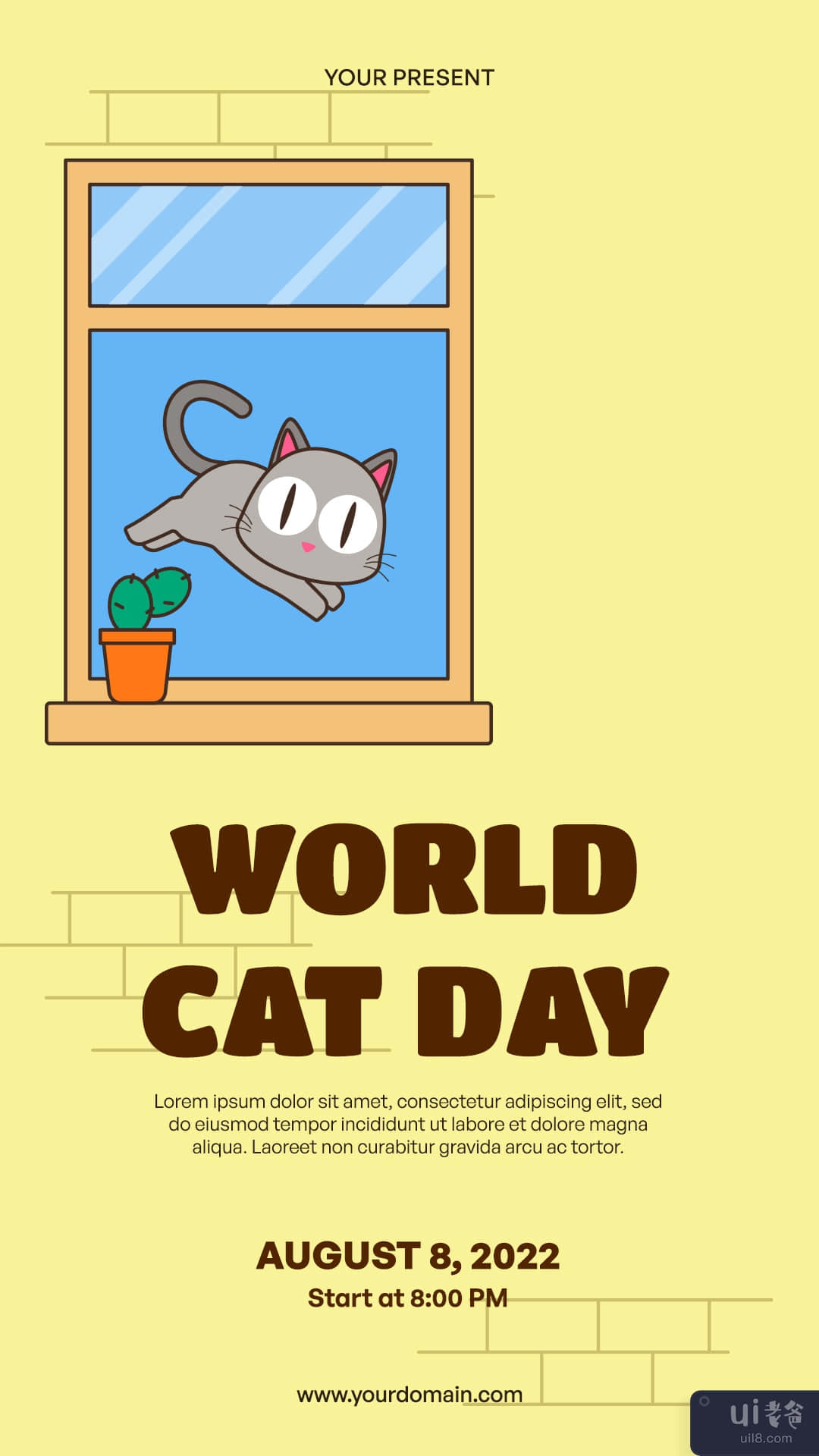 世界猫日 Instagram 故事(World Cat Day Instagram Stories)插图2