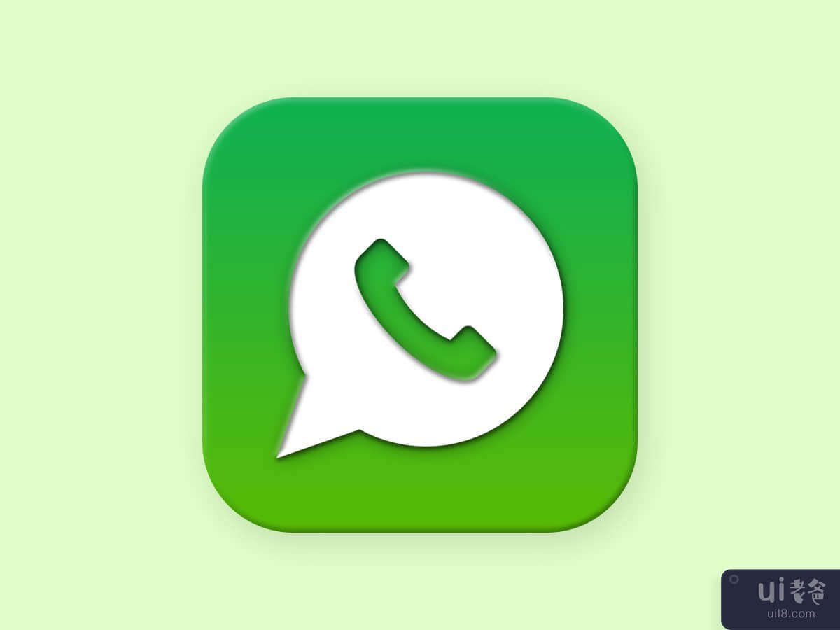 Whatsapp 徽标(Whatsapp Logo)插图