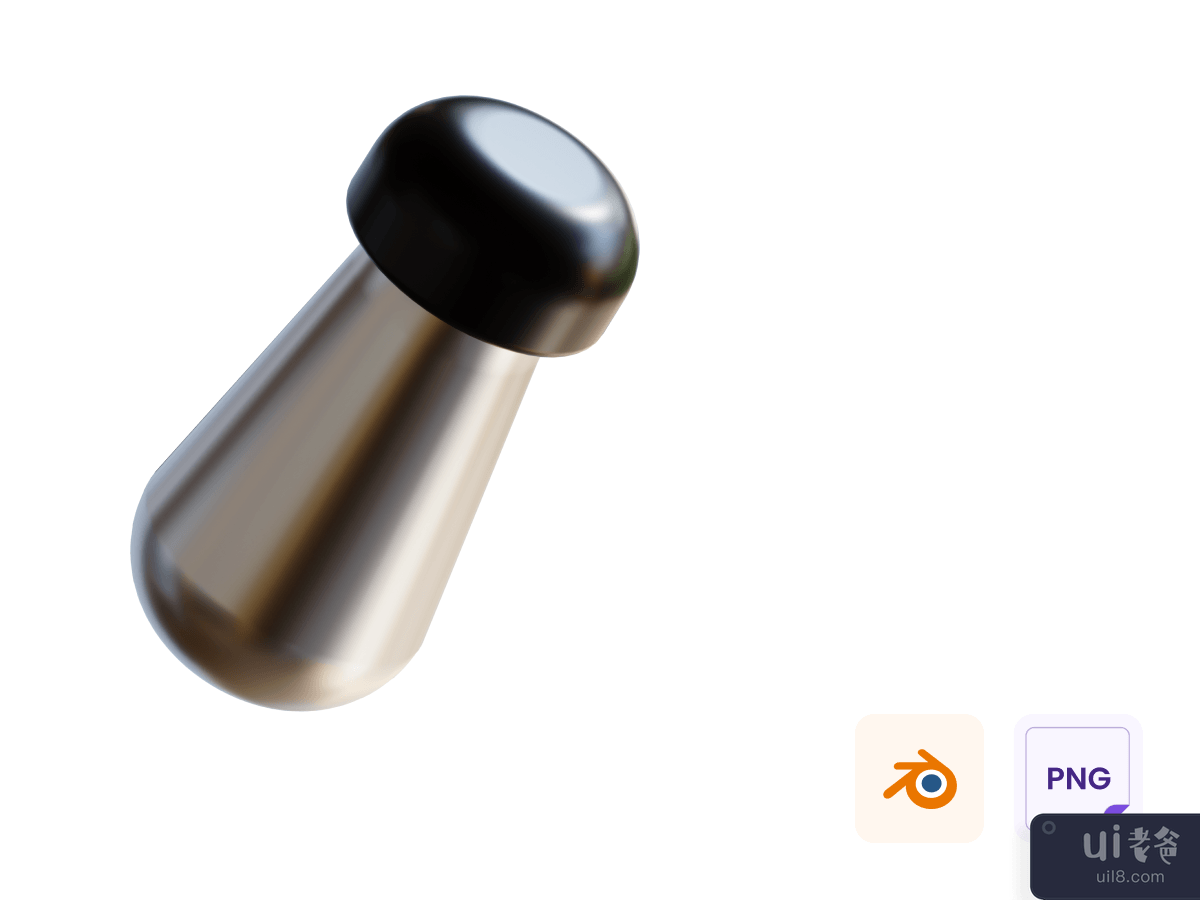 Pepper Container 3D Icon