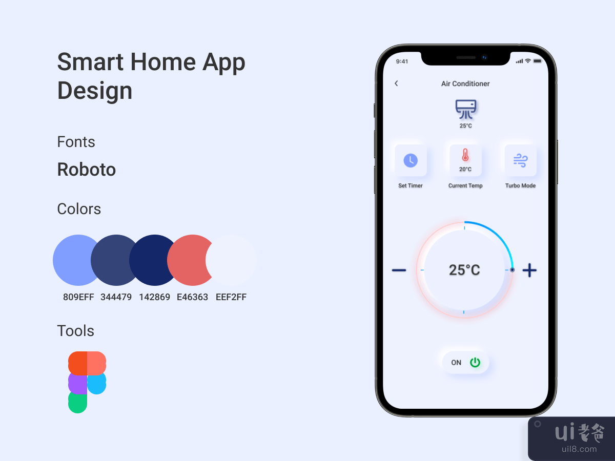 智能家居应用设计(Smart Home App Design)插图