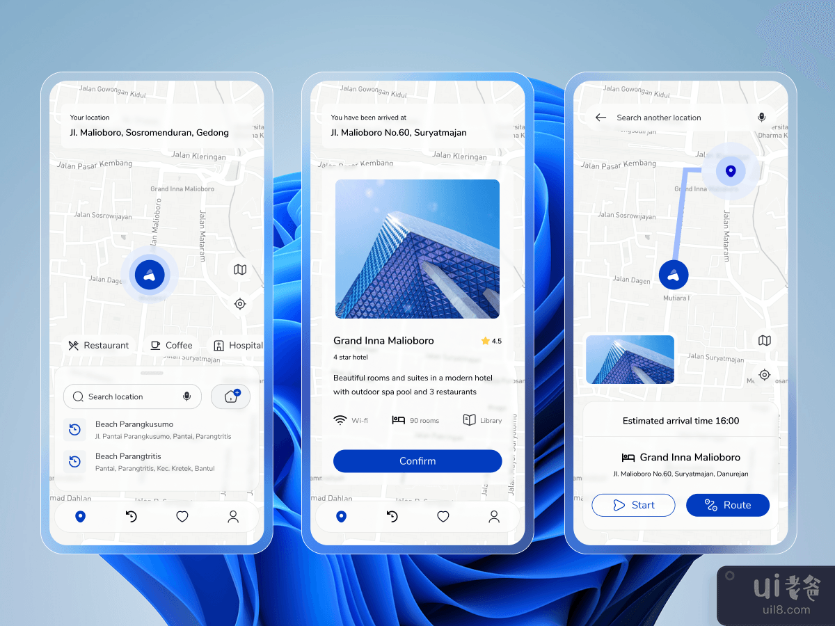 Waze App Redesign - Navigation App