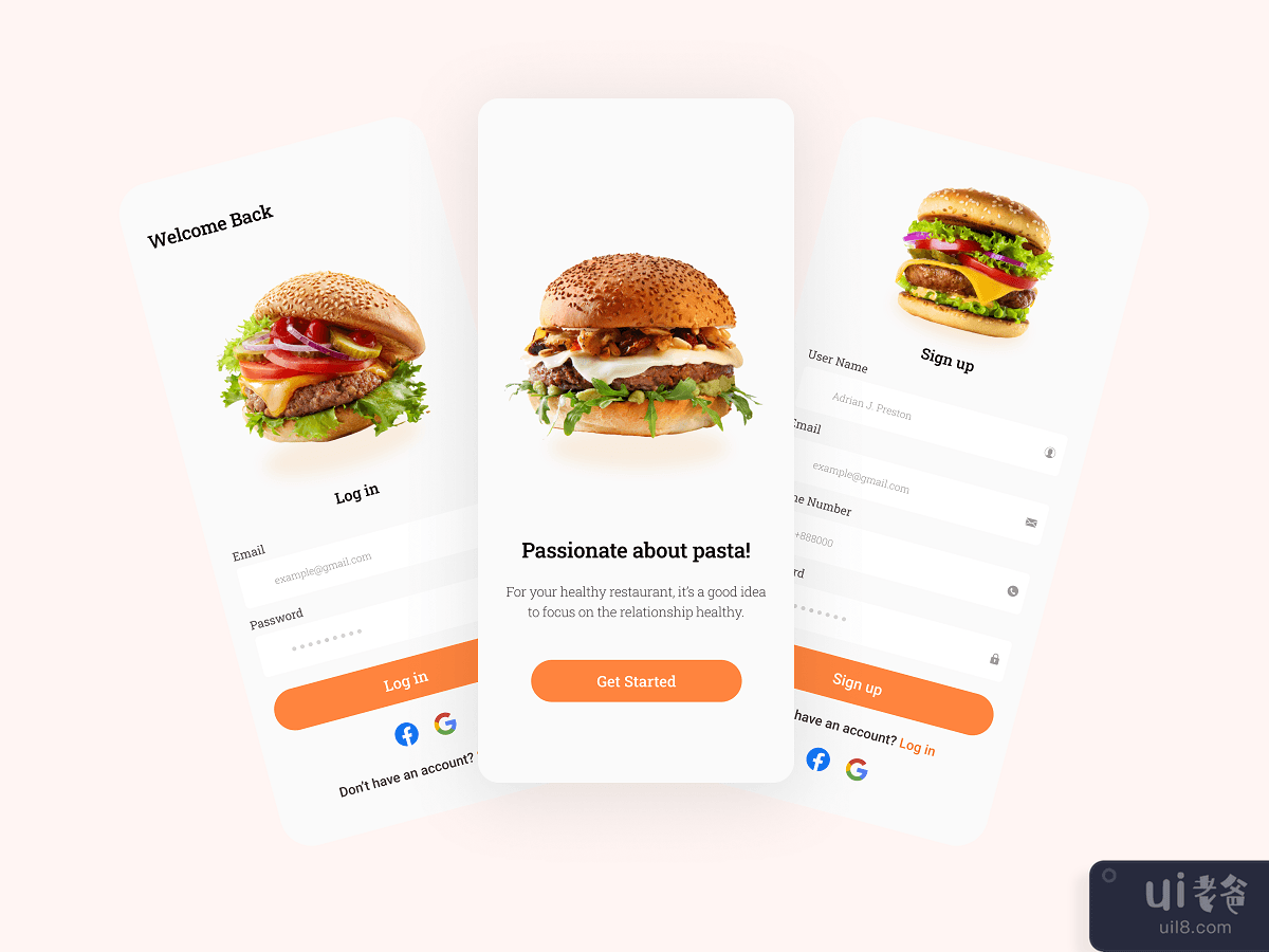 Burger Mobile App  