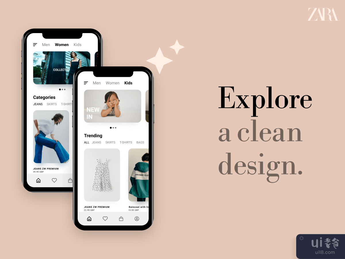 Zara 应用程序重新设计(Zara App Redesign)插图2