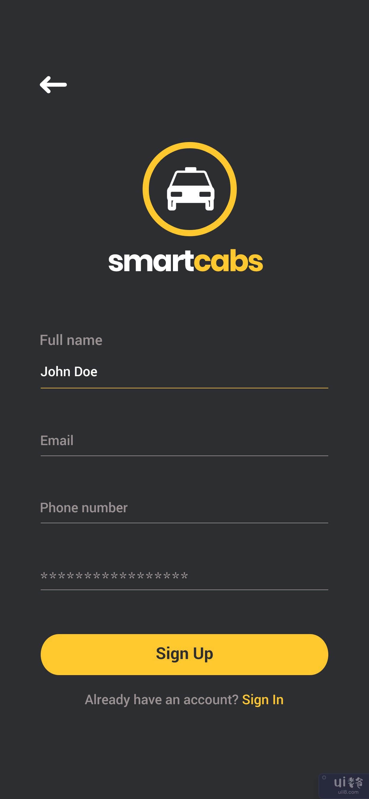 出租车预订移动应用程序部分 llll(Taxi Booking Mobile App Part llll)插图3