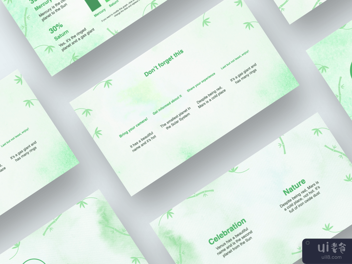 绿色 - 终极演示模板(Green - Ultimate Presentation Template)插图
